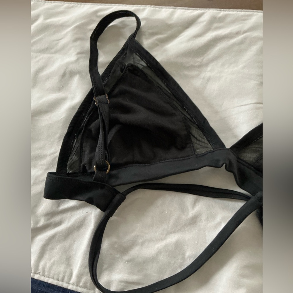 Mesh black bikini top - Picture 6 of 6